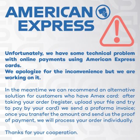AMEX card info 