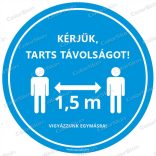 Kör matrica - távolságtartás