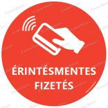 Kör matrica - érintésmentes fizetés