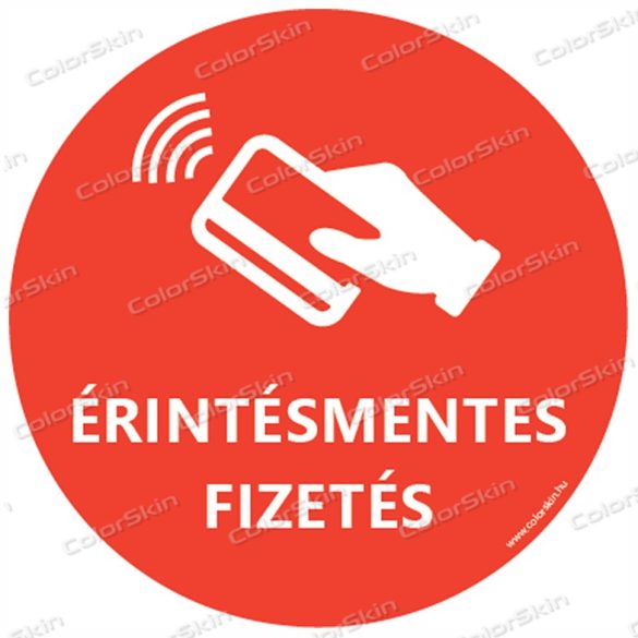 Kör matrica - érintésmentes fizetés