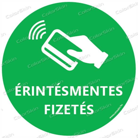 Kör matrica - érintésmentes fizetés