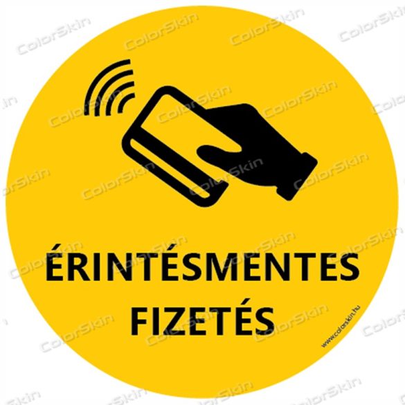 Kör matrica - érintésmentes fizetés
