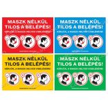 Helyes maszk viselés