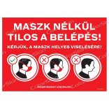 Helyes maszk viselés
