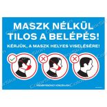Helyes maszk viselés