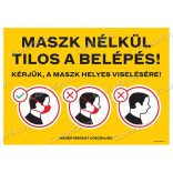 Helyes maszk viselés