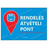 Rendelés átvételi pont