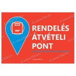 Rendelés átvételi pont