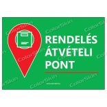 Rendelés átvételi pont