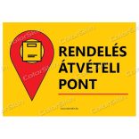 Rendelés átvételi pont