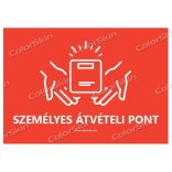 Személyes átvételi pont