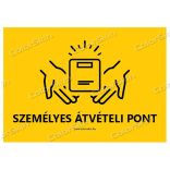 Személyes átvételi pont