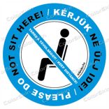 Kérlek ne ülj ide körmatrica - két nyelven