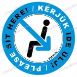 Kérlek ide ülj körmatrica két nyelven