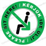 Kérlek ide ülj körmatrica két nyelven