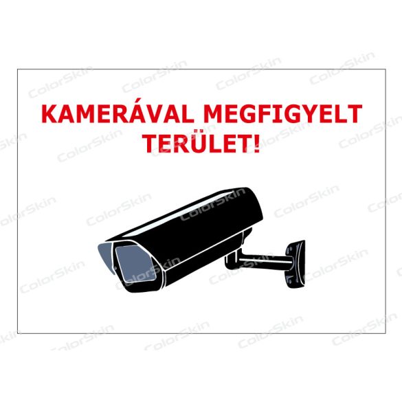 Kamerával megfigyelt terület