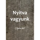 Nyitva vagyunk plakát A1-es megállítótáblába - 2db